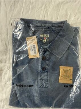 RedHead Men’s Denim-Blue Polo Shirt